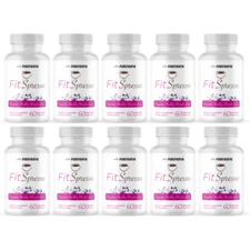 Fit Spresso Support Healthy Weight Loss Supplement Vegetable Capsules 10 Bottles