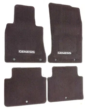 New OEM Hyundai Genesis 2015-2020 G80 Floor Mats Brown 4 pc AWD  B1114-ADUOO-RNB