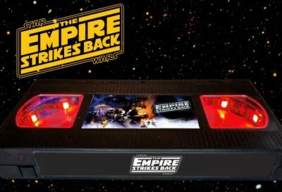 Star Wars Episode V Empire Strikes Back (1980) - Retro VHS Lamp +Remote Control