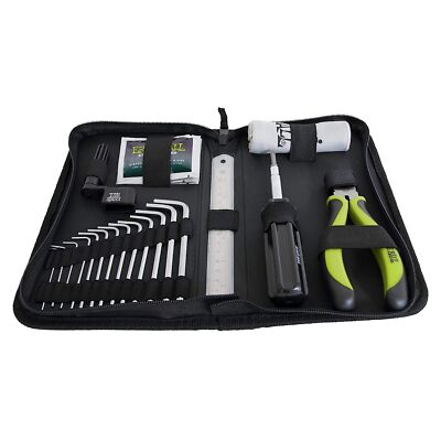 Ernie Ball All in One Guitar Care Tool Kit with Carrying Case and Accessories