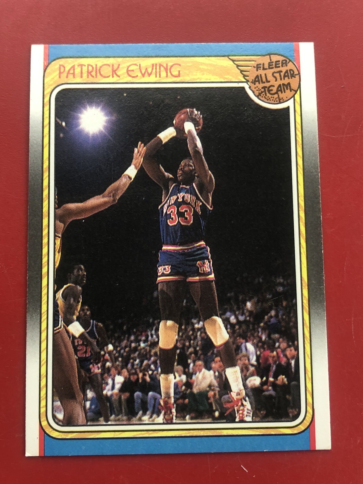 1988-89 Fleer All-Star Patrick Ewing #130 HOF