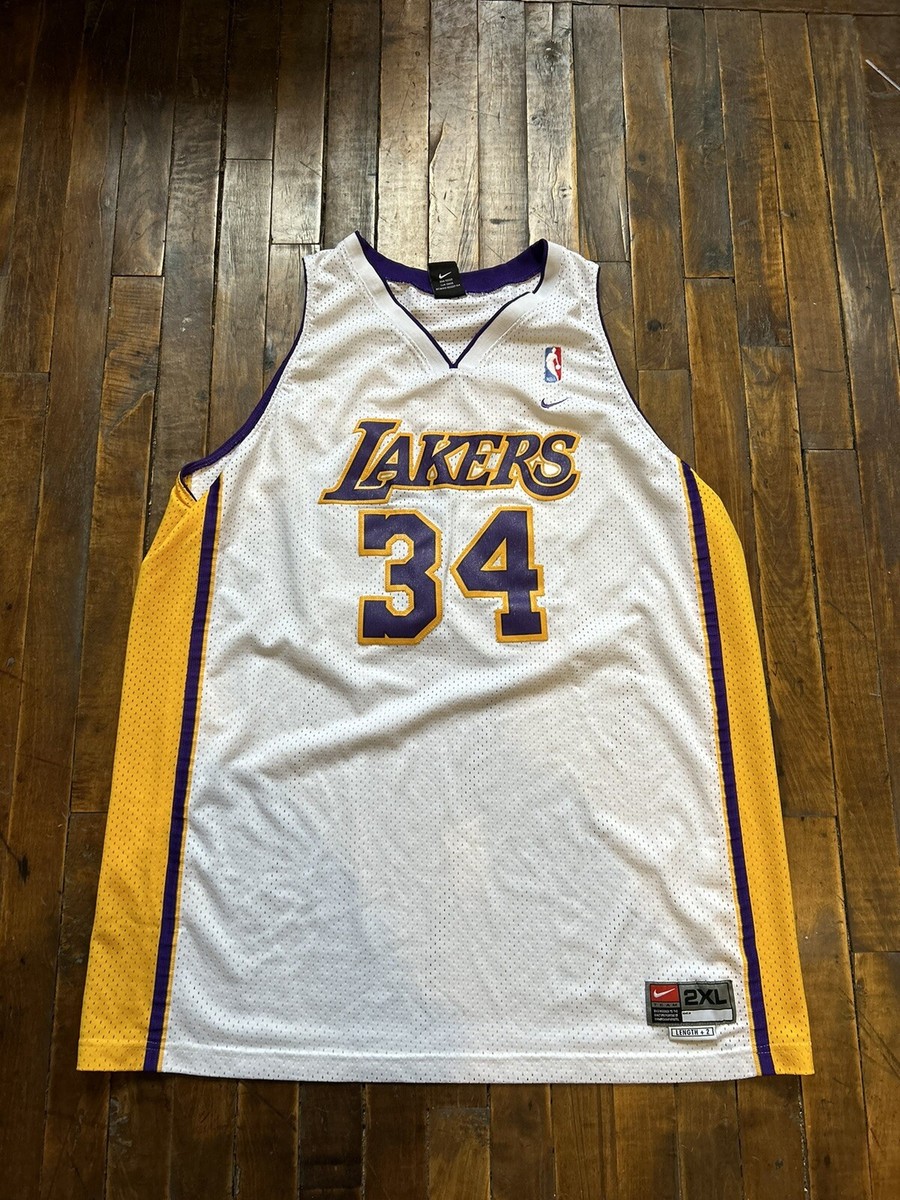 Vintage Los Angeles Lakers Jersey XXL Nike Shaq Shaquille