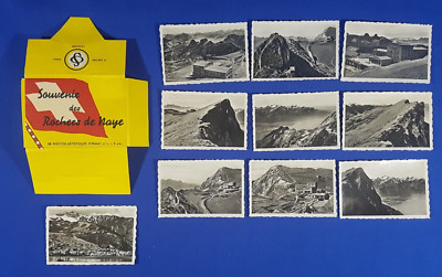 Vintage Souvenir Picture Album  ROCHERS DE NAYE 10X Real photos
