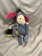 Disney Store EEYORE Plush Cupid Stuffed Animal Valentine's Day Mini Bean Bag