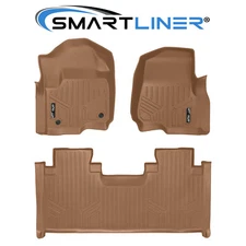 SMARTLINER Floor Mat Liner Set For 2017-20 Ford F-250/ F-350 Super Duty SuperCab