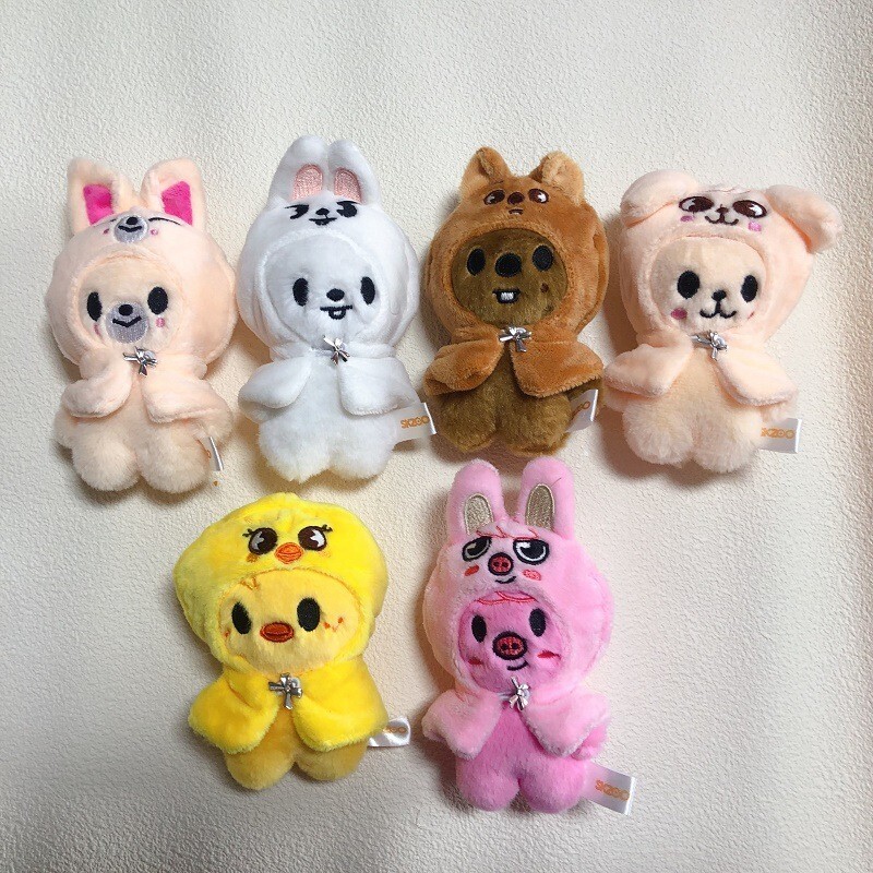 Kpop Stray Kids Seoul FM Concert SKZOO Cape Cartoon Plush