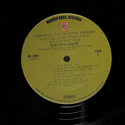 Beaver & Krause-Gandharva-Warner Bros 1909-ELECTRONIC - Picture 3 of 4