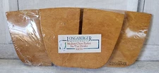 Longaberger medium chore basket six way divider wood 50059 new in package