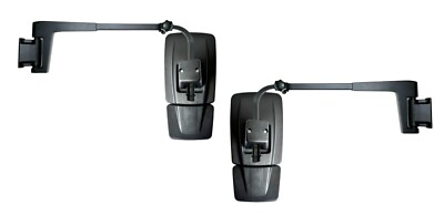 2x Außenspiegel Spiegel 353x180mm Seitenspiegel + 2x Spiegelhalter 480-780mm SET