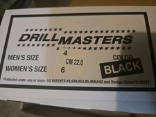 Drillmasters Black Unisex marching shoes Size 4 Men's/ 6 Women's
