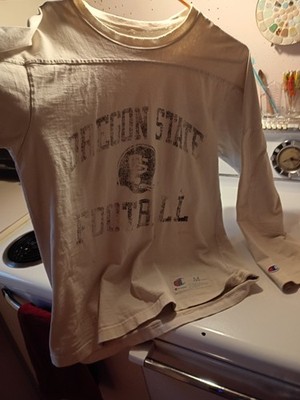 Oregon State Vintage / Retro Shirt 70s Vintage Shirt White Medium