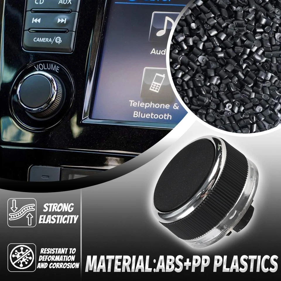 For Nissan Qashqai Juke SUV Radio Knob Button Volume Stereo Tuner Power Connect - Image 3 of 4