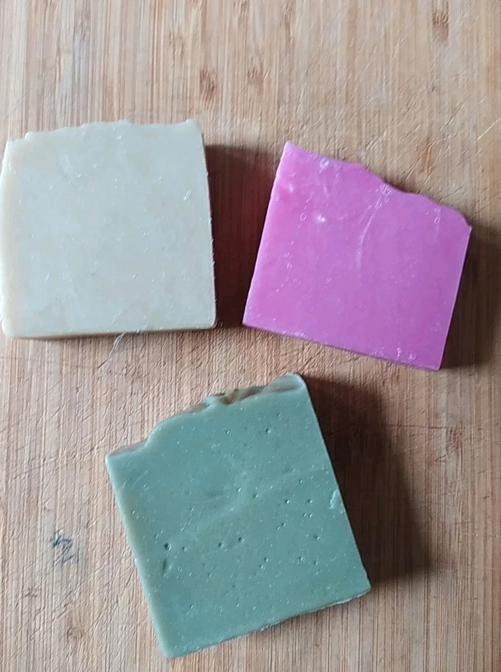 4er Mix Naturseife Handgemacht 340g insgesamt verschiedene Sorten,  4 x 85 Gram - Bild 2 von 4