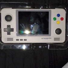 Retroid Pocket 2+ Gray Handheld System HDMI Wi-Fi Capability Gaming Console