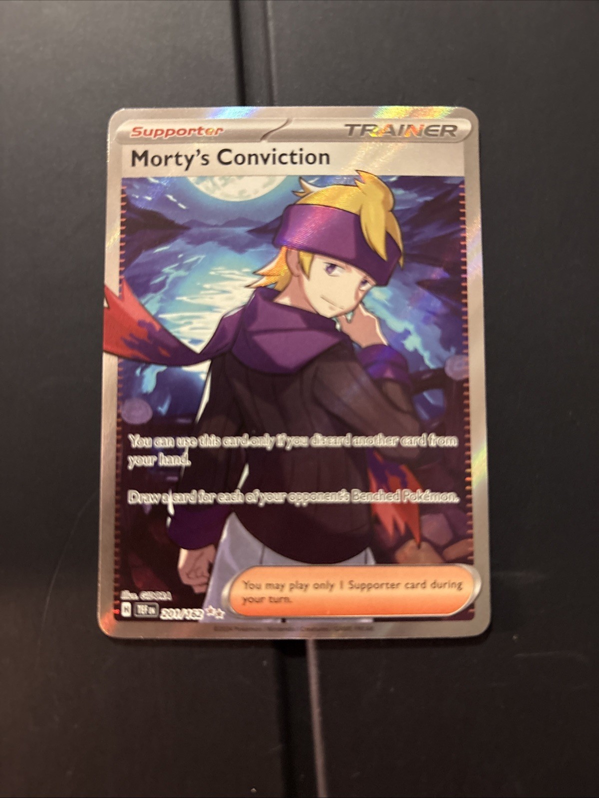 Morty's Conviction 201/162 SV05: Temporal Forces Holo