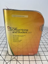 Microsoft Office Home and Student 2007 Windows CD Software With Product Key Word