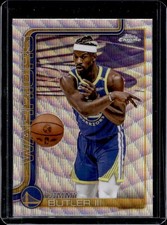 2025-26 Topps Chrome Jimmy Butler III Wave Refractor #209 Warriors