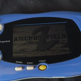 Wonder Swan Crystal Blue Violet BANDAI Console,Manual Boxed set, Working, Japan