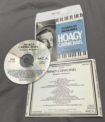 Stardust Memories by Hoagy Carmichael (CD, 1991) No Case #1K732