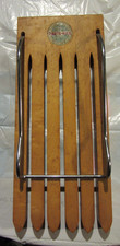 Vintage PANTS-RAK Wooden Pants Hanger Mid Century Art Deco Glines Co.