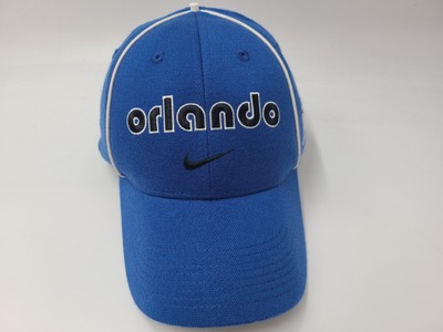 Orlando Magic Nike Center Swoosh Flex Fitted OSFA Hat Cap NBA *MISSING BUTTON*