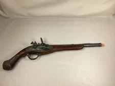 Non Firing FLINTLOCK  Dueling Pistol  Colonial Denix Replica 19 INCH
