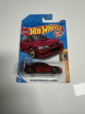 Hot Wheels 2020 Mainline HW Turbo '98 Subaru Impreza 22B-STi Version Red #23