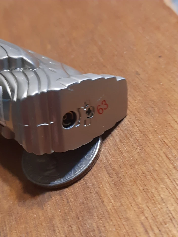 Vtg Lighter Novelty Silver American Eagle Torch Sparks Lights No Guarantee L59 - Image 4 of 4