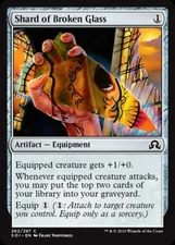 Shard of Broken Glass -Foil Near Mint MTG Shadows Over Innistrad