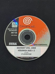 Sega Dreamcast Prototype GD-ROM (HKT-06) Resident Evil: Code Veronica (RARE GEM)