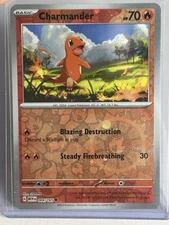 Charmander 004/165 Cosmos Reverse Holo Costco Promo SV 151 Pokemon Card NM