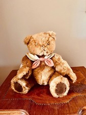 Vintage Cherished Teddies Norman Jointed Teddy Bear 14 Priscilla Hillman 1993