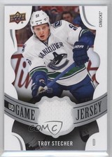 2018-19 Upper Deck UD Game Jersey Troy Stecher #GJ-TS 3k4