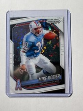 Mike Rozier 2025 Panini Prizm White Disco Prism Houston Oilers