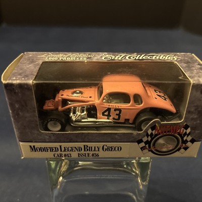 Bill Greco #43 Pink Coupe ERTL  NUTMEG COLLECTIBLES- Issue #36 Diecast