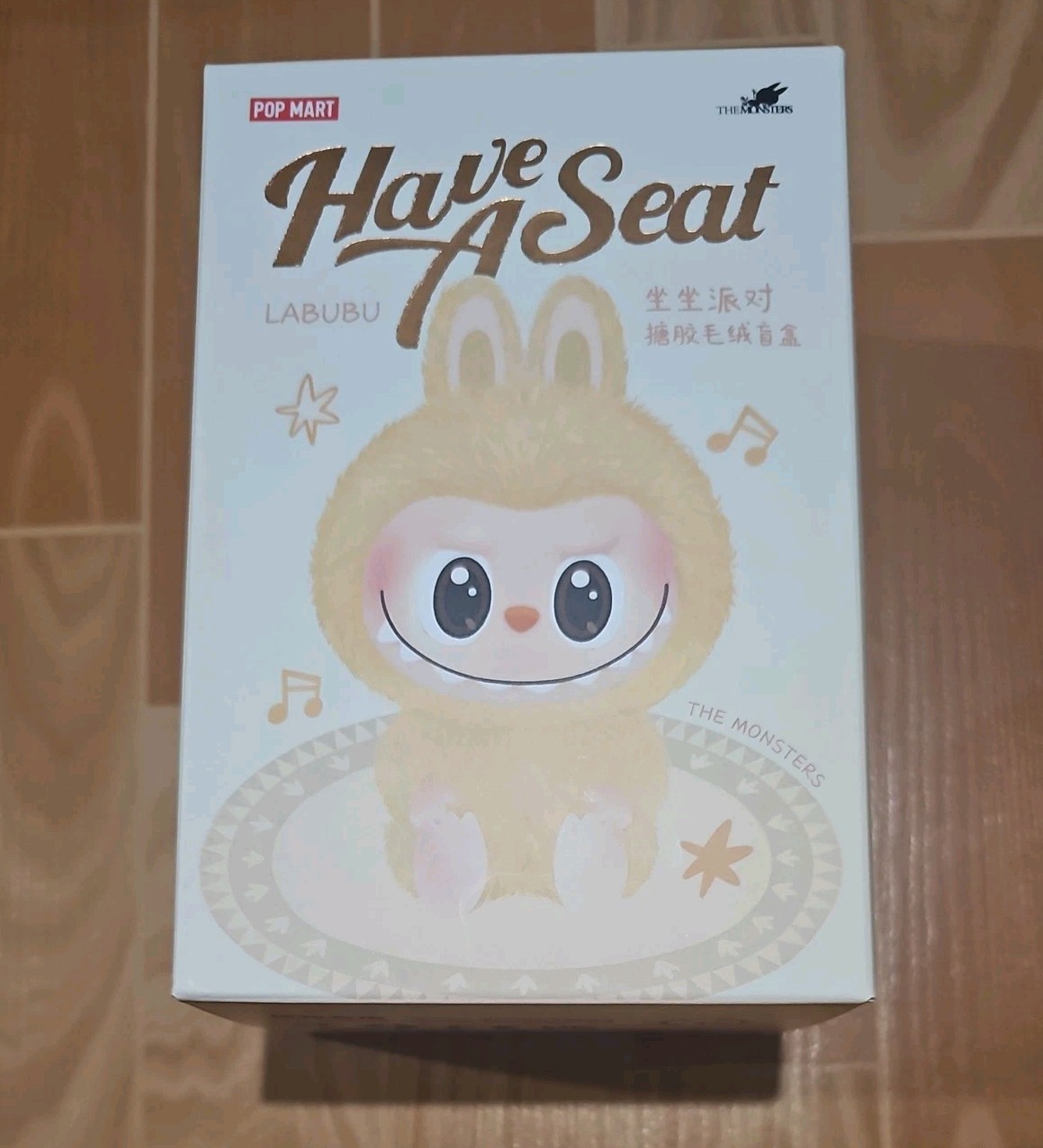 LABUBU Hehe The Monsters Have a Seat Series Bag Charm SEALED Authentic Pop Mart