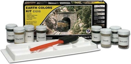 Woodland Scenics C-1215 Kit Color Tierra paquete (8) | Zustand: New