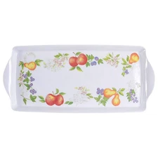 Corning Corelle Chutney Melamine Rectangular Handled Tray 6524011