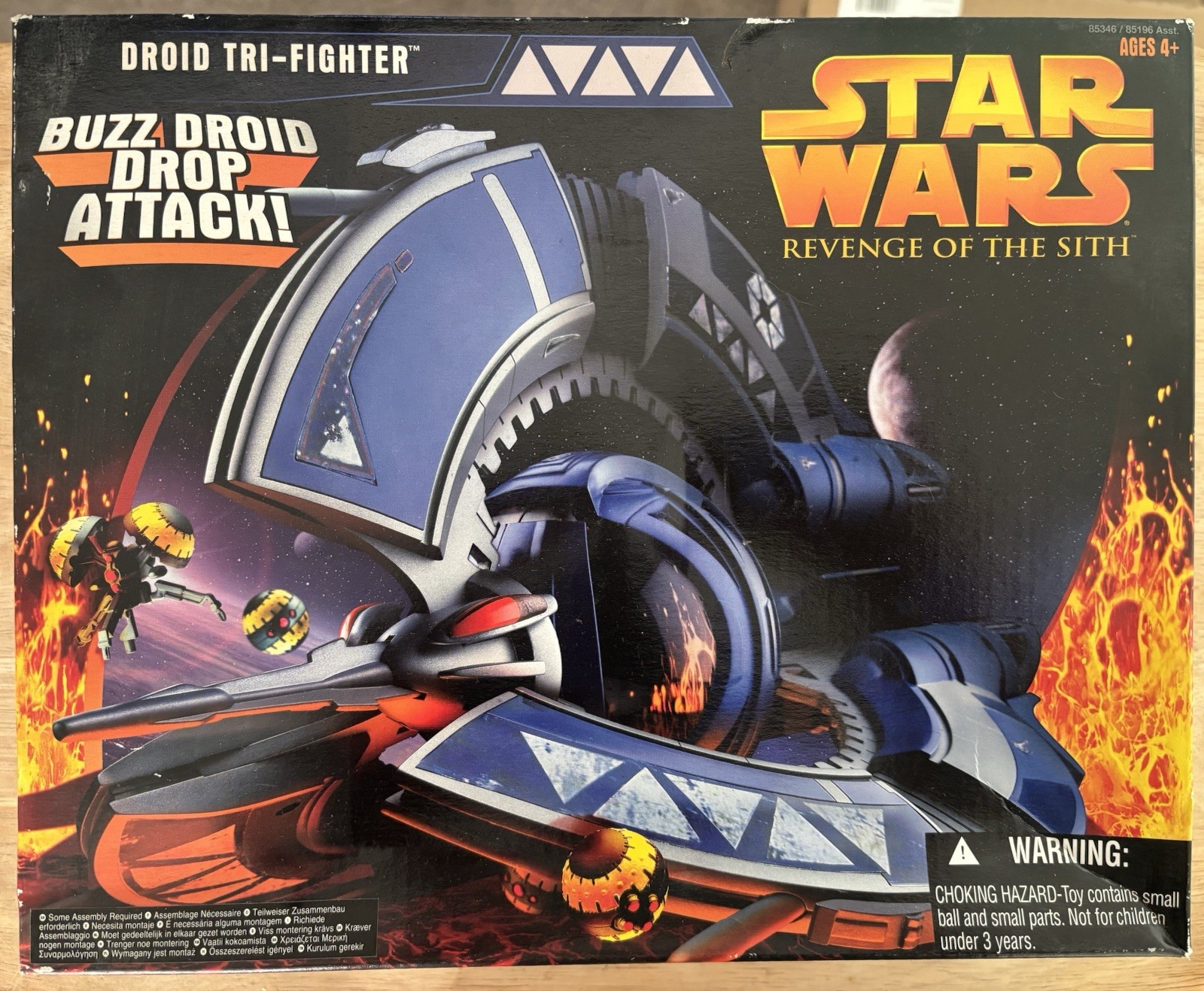 Star Wars Revenge of The Sith Droid Tri-Fighter Action Figure Vehicle Brand New