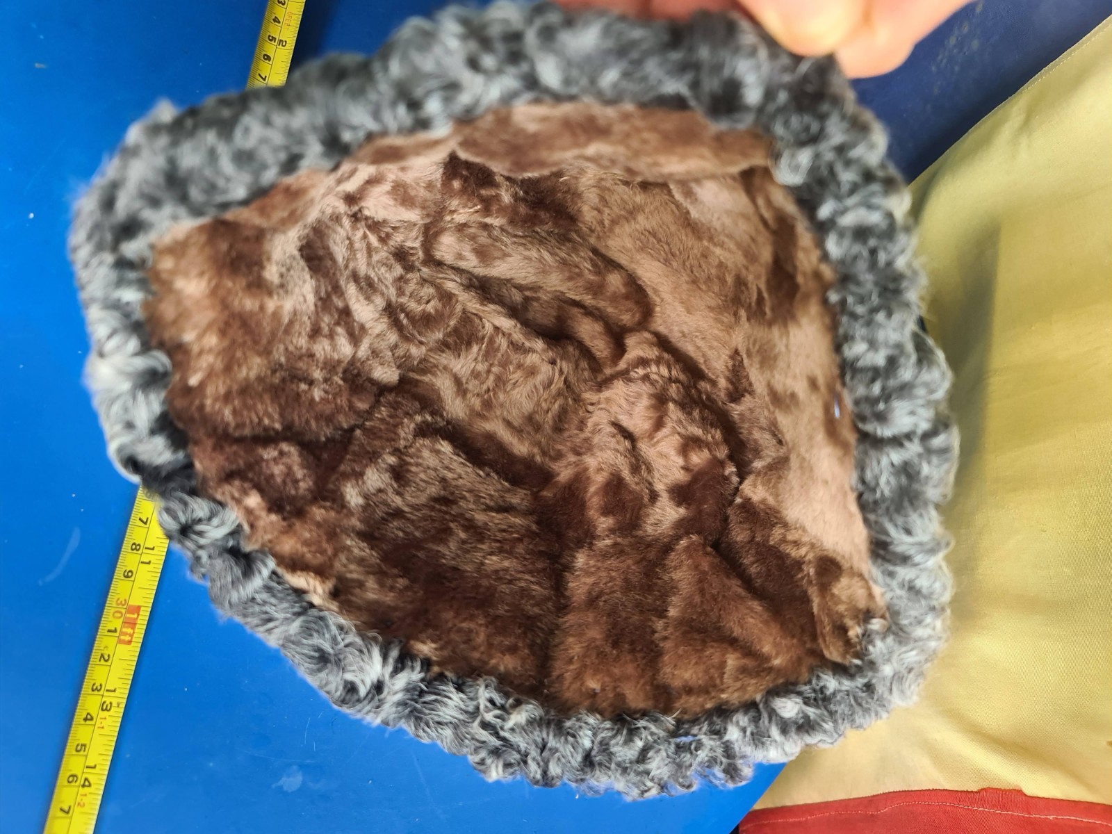 WW2 Hat Romanian Army Stalingrad hat Repro winter hat lamb