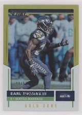 2017 Score Gold Zone 49/50 Earl Thomas III #324 fm0