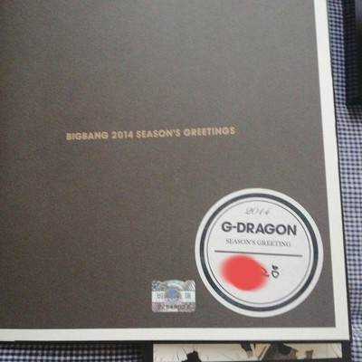 BIGBANG 2014 Season's Greetings G-DRAGON Photobook DVD Calendar BIGBANG 2014 Season's Greetings G-DRAGON Photobook DVD Calendar