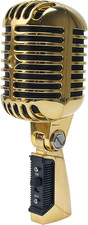 Vintage Retro Old School Microphone, Professional Classic Dynamic Wired Vocal