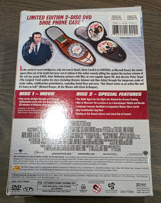 Get Smart 2-disc Limited Edition With Shoe Phone Case DVD Fp20 for