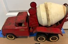 Vintage Tonka Cement Mixer Truck Pressed Steel All Original 1960’s