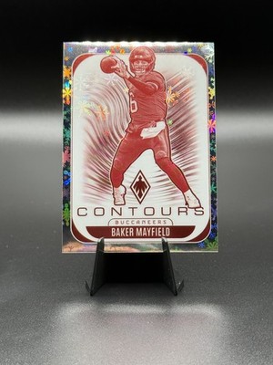 Buccaneers 2025 Panini Phoenix - Contours Baker Mayfield #30 Silver Winter /199