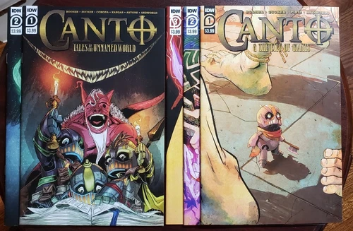 Canto & the City of Giants #1-3 / Canto: Tales Of The Unnamed World #1-2 (IDW)