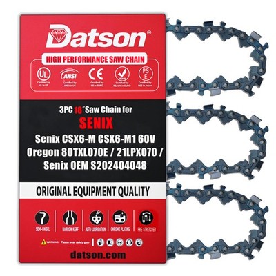 18 Inch Chainsaw Chain .325'' LP Pitch .043'' Gauge 70DL Oregon 80TXL070E 21LPX070