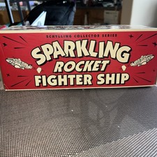 Flash Gordon Sparkling Rocket Fighter Ship 2004 Schylling Friction Powered