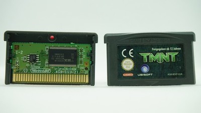 TMNT Teenage Mutant Ninja Turtles Nintendo Gameboy Advance GBA Game Boy 2007 EUR